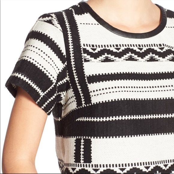 Madewell Geometric Jacquard Top - Picture 2 of 12